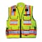Sitepro Vest-Premium Surveyor-Flo-Lime 23-750-FL-2X - alternate 1